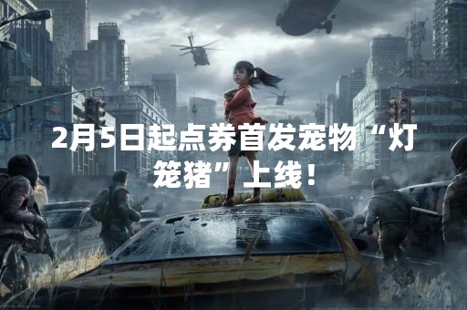 2月5日起点券首发宠物“灯笼猪”上线！