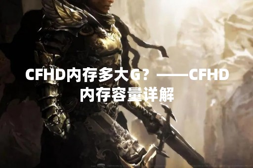CFHD内存多大G？——CFHD内存容量详解