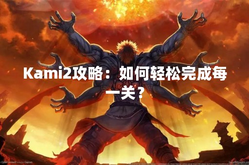Kami2攻略：如何轻松完成每一关？