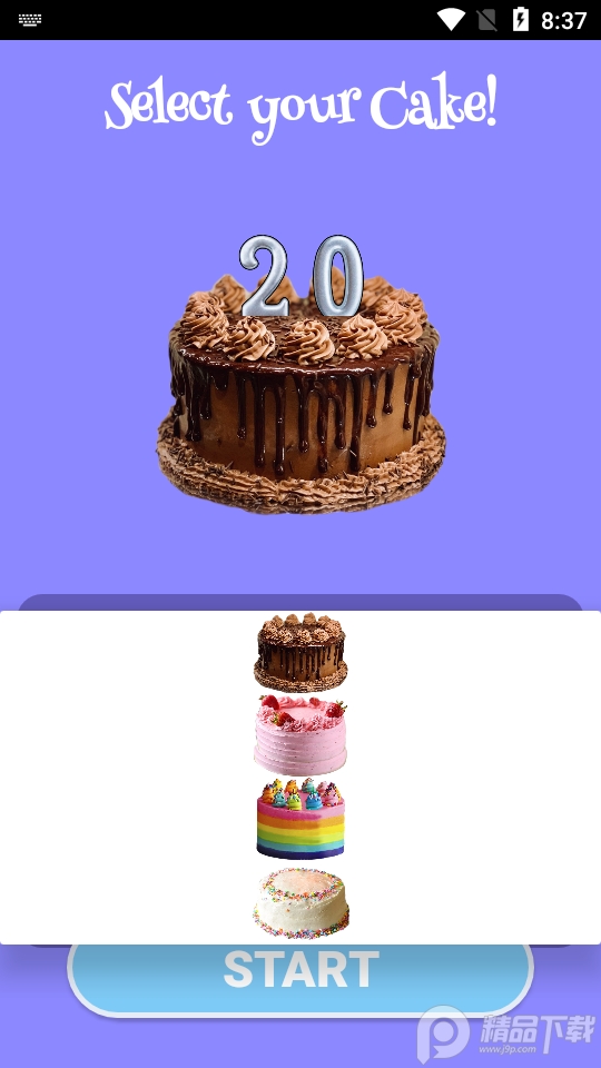 生日蛋糕带蜡烛(Birthday Cake)