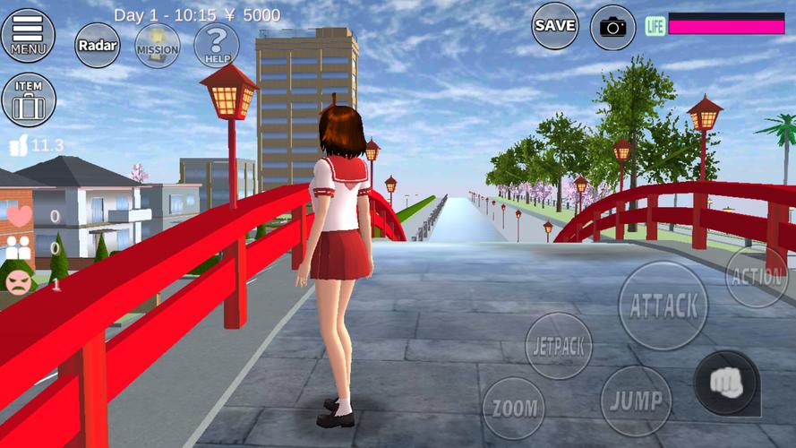 樱花校园模拟器1.039.90最新版(SAKURA截图1