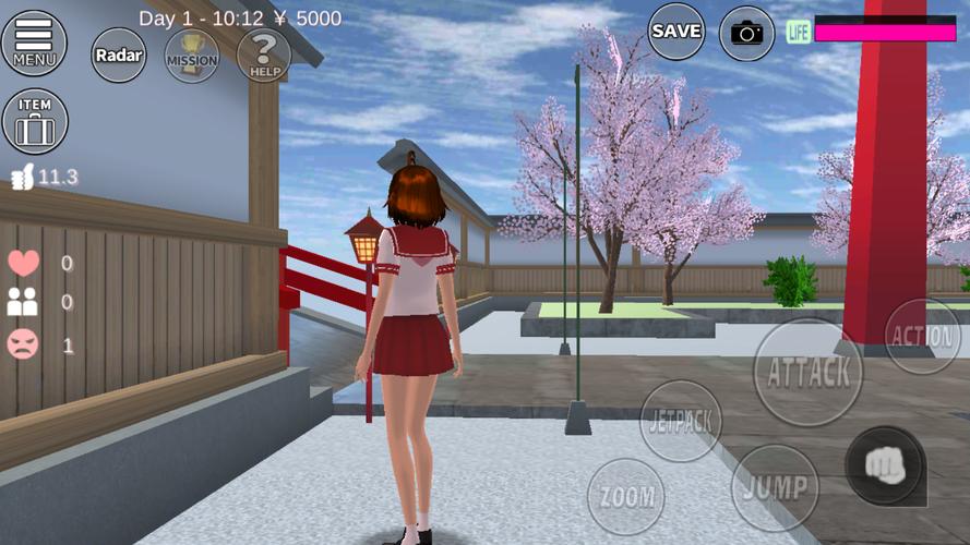 樱花校园模拟器1.039.90最新版(SAKURA截图3